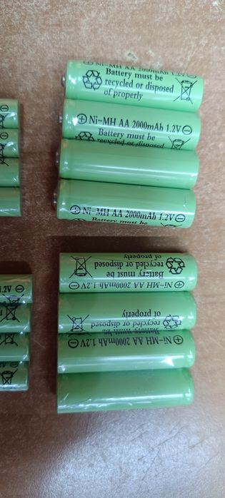 Батарейка Аккумулятор АА, ААА формата 2000мА/ч