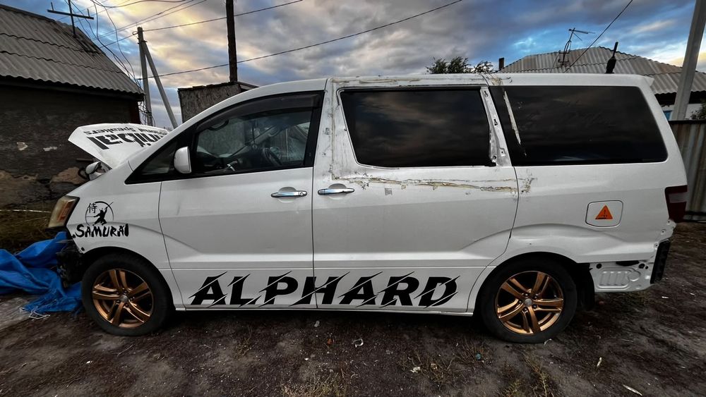Продам ALPHARD по запчастя или полностью