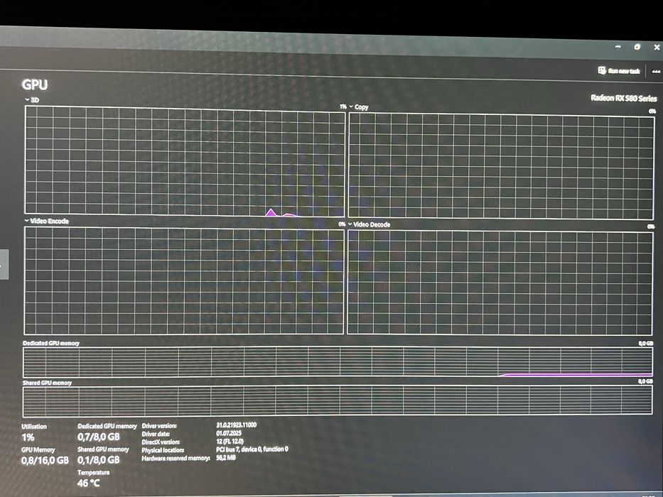 Amd rx580 8gb sapphire