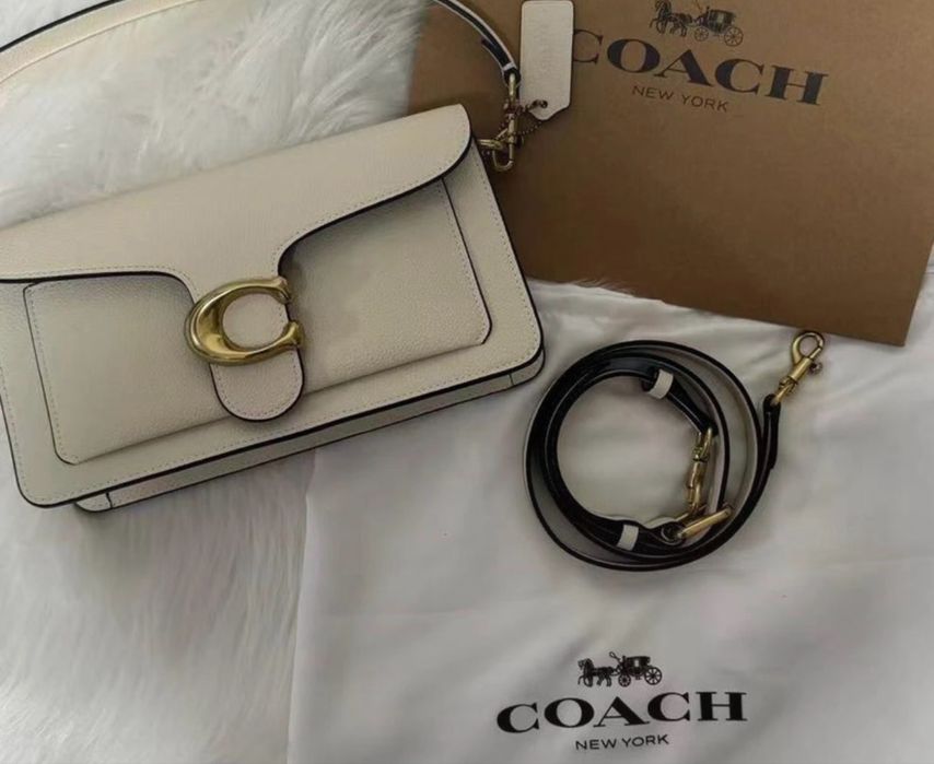 Geanta Coach Tabby 26 - Alb/crem