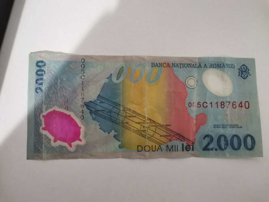 Vând bancnotă eclipsă de soare