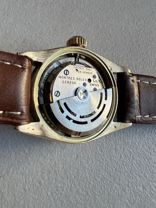 18 k aur Rolex Datejust Automatic de dama ,cal.1160 ref.6517