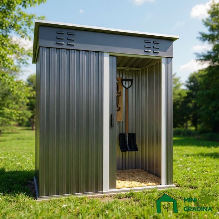 Градинска стоманена барака