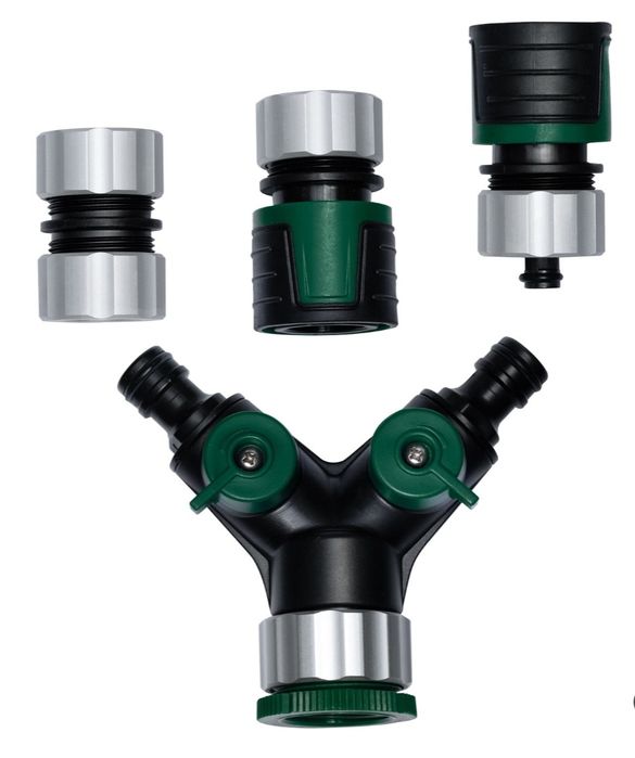 Distribuitor cu 2 cai pentru 2 circuite de apa controlabile separat