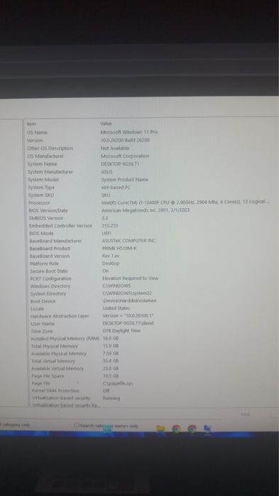 PC Gaming + monitor