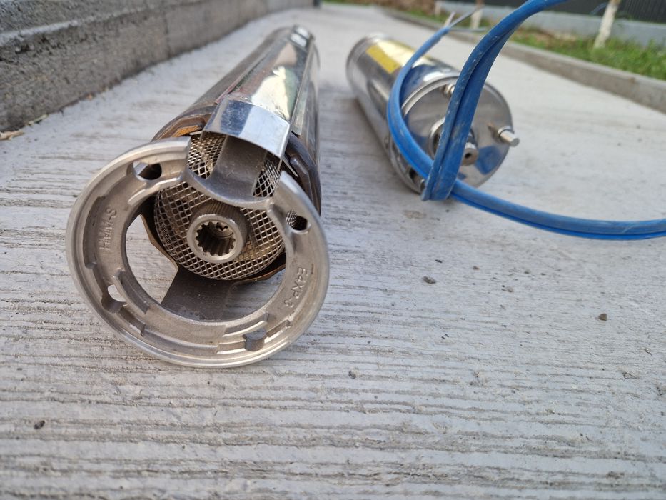 Pompă submersibilă profesională Caprari  E4XP35-4/14-V + motor trifazic 380V.