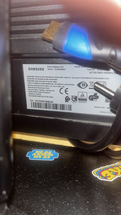 Монотор Samsung S24E650BW 24 инча