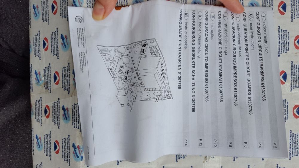 Placa electronica centrala Ariston