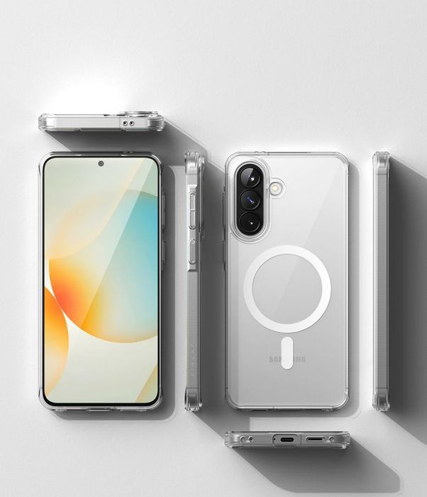 Прозрачен Магнитен Кейс Ringke Fusion Magnetic с MagSafe за Galaxy A57 5G