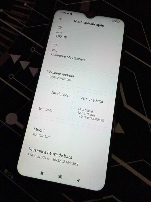 XIAOMI Redmi 9T 5G 64GB, 4GB RAM, Dual SIM Nightfall Black