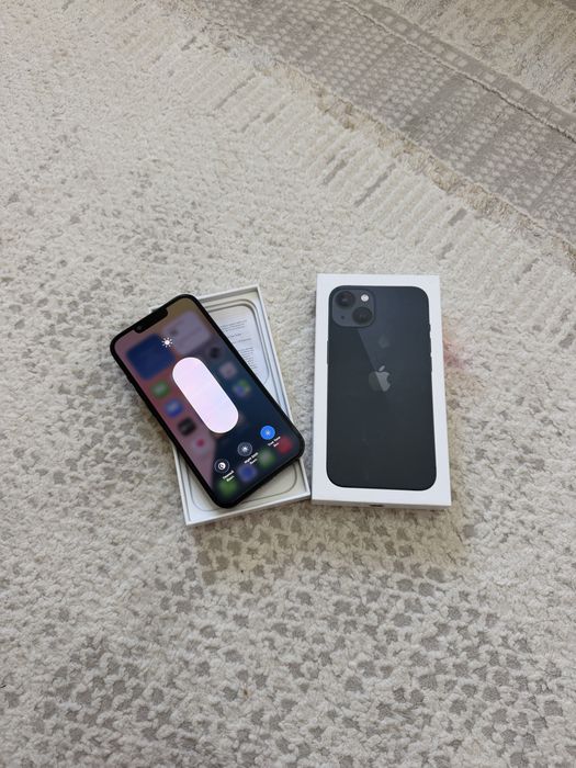 IPhone 13 128 ГБ Айфон 13 78 % АКБ БЕЗ РЕМОНТ Все работает АСТАНА