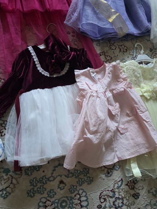 Одежда для девочек 2–3 лет.
