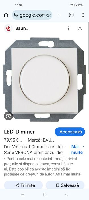 Intrerupator cu variator