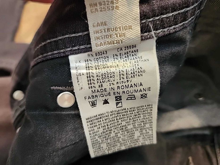 DIESEL Darron, blugi drepti barbati, W29 L30, talie 41cm