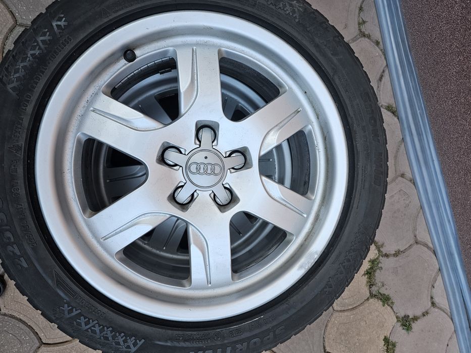 Jante aluminiu originale Audi  A4, A5, A6, Q5 16 & 17 zoll