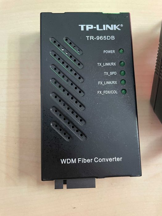 Media convertor fibra optica
