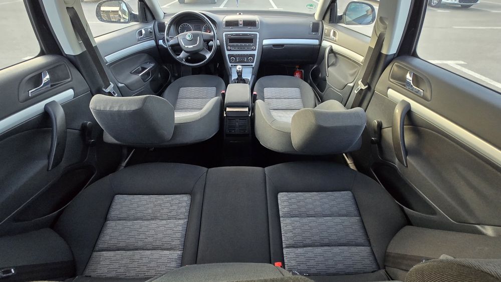 Skoda Octavia 2010 euro5 1.6 diesel manuală import Germania