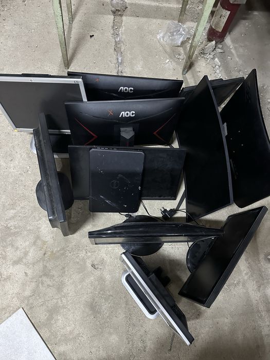 Нерабочие мониторы+ноут