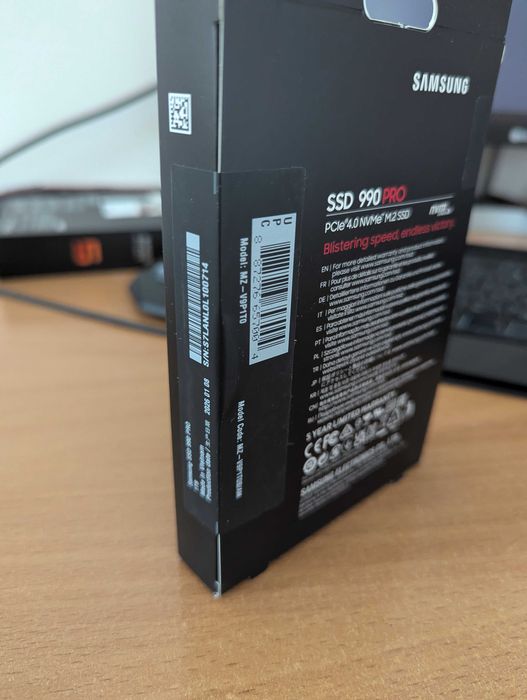 Samsung 990 Pro 1TB, новый