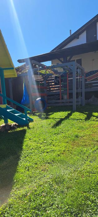 Loc de joacă din lemn pt exerciții fizice copii