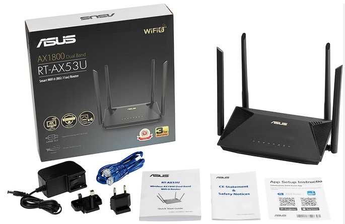 Маршрутизатор ASUS RT-AX53U