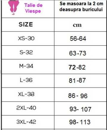 Corset modelator talie 2XL
