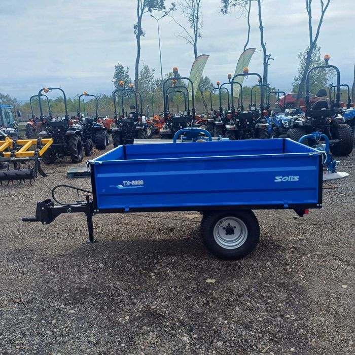 Remorca agricola solis 2 tone cu basculare