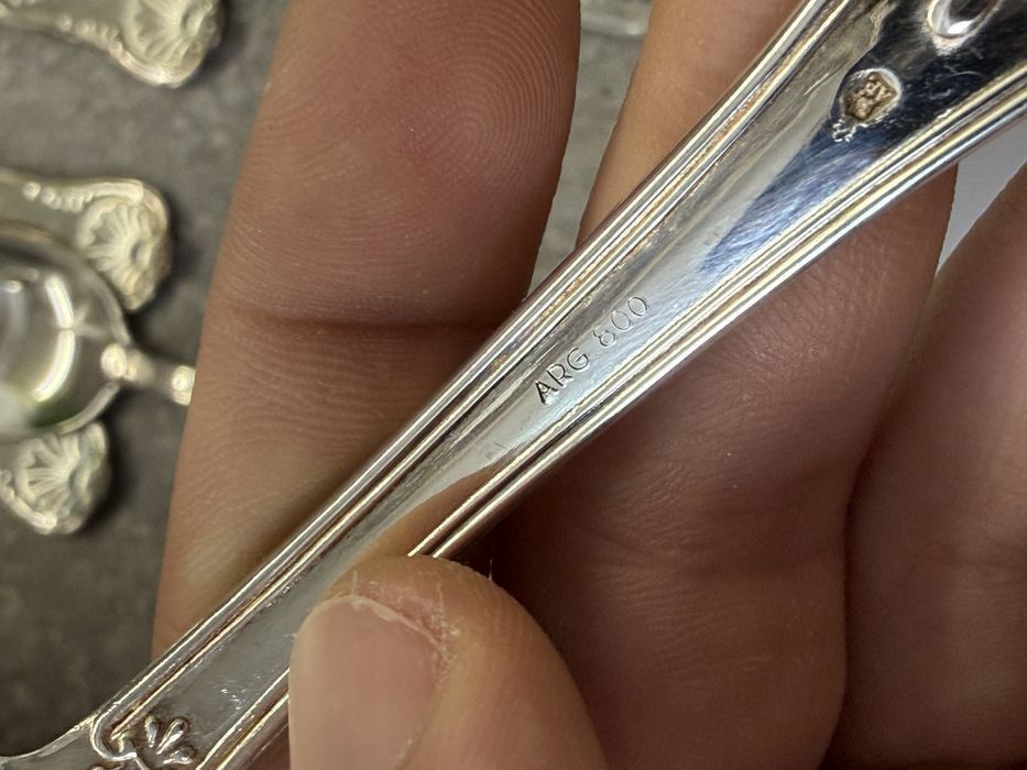 Set tacamuri placate cu argint