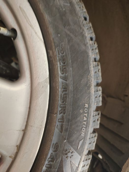 Диск с резины Монтаварка