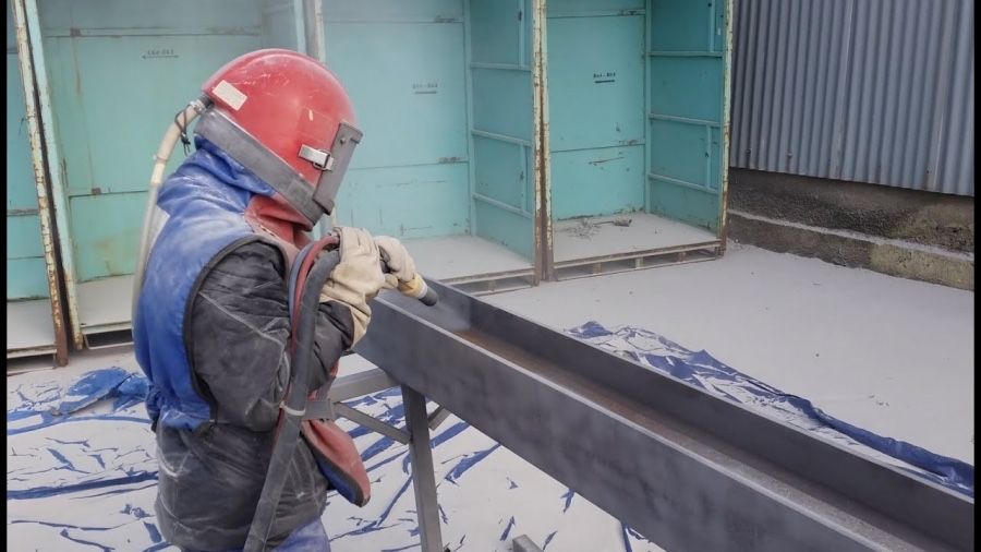 Пескоструйная (абразивоструйная) очистка, очистка, пескоструй