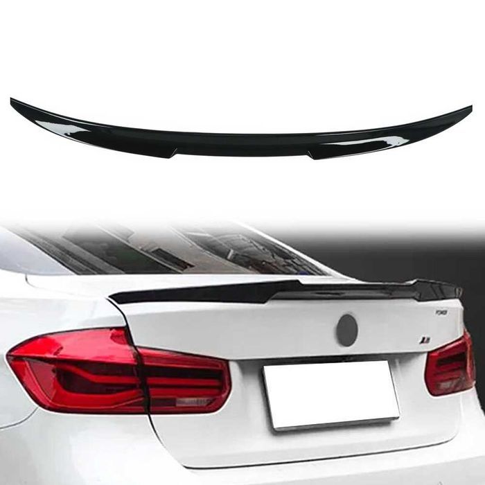 Spoiler Eleron M4 look negru lucios pentru BMW Seria 3 F30 2012-2019