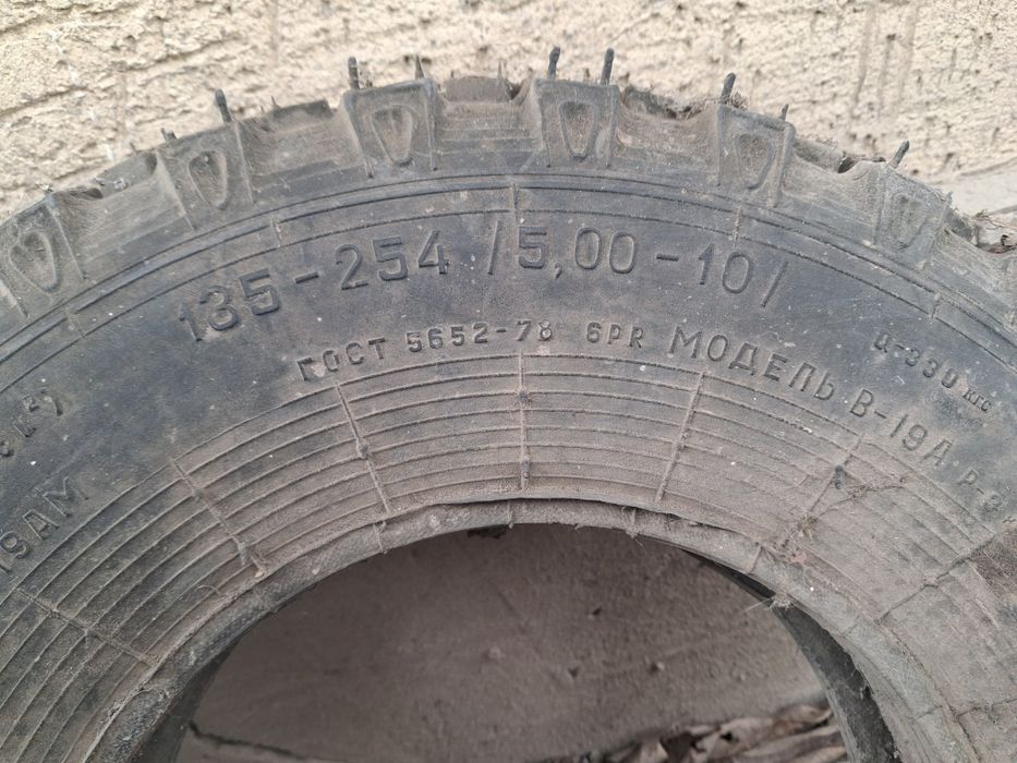 Резина на тележку размер