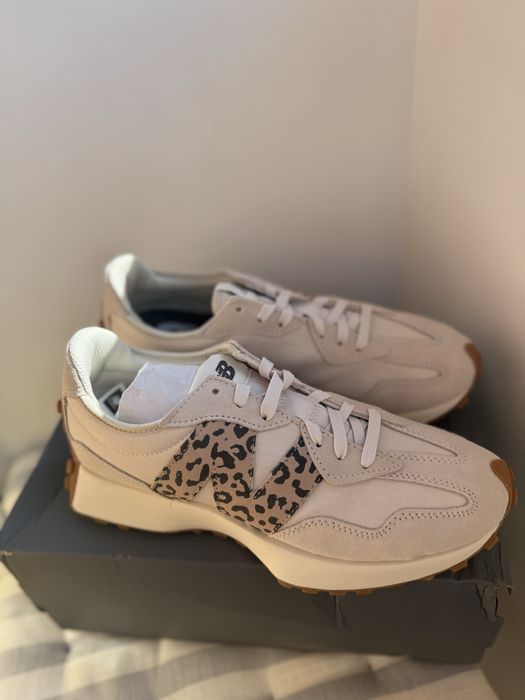 New Balance 327 bej cu model leopard marimea 43 noi originali
