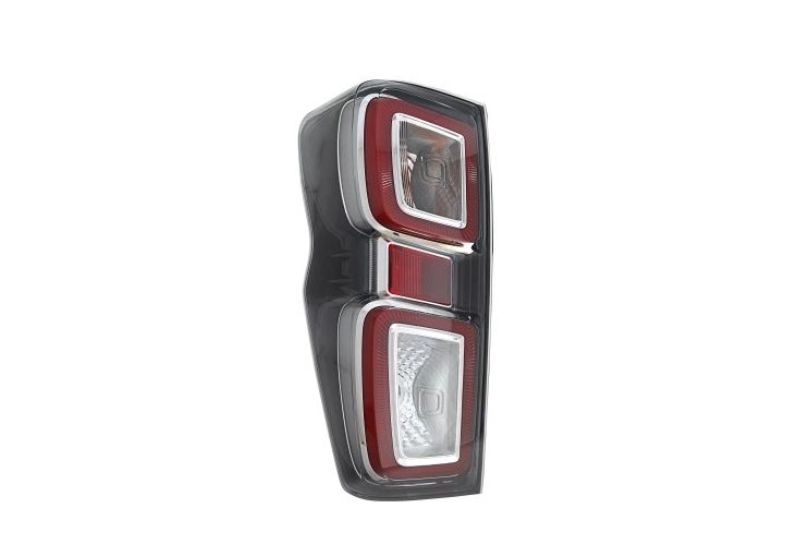 Stop spate, lampa Isuzu D-Max (Rg), 11.2019-, montare spate, stanga/dreapta, cu lampa ceata spate; LED+P21W+PY21W; rama cromata; cu soclu bec; cu cablaj; RapidAuto