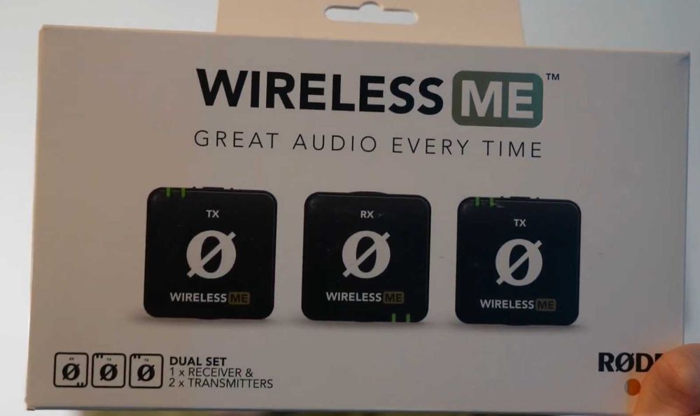 Lavaliera Rode Wireless Me / Dual Set Reciever+2xTransmitters