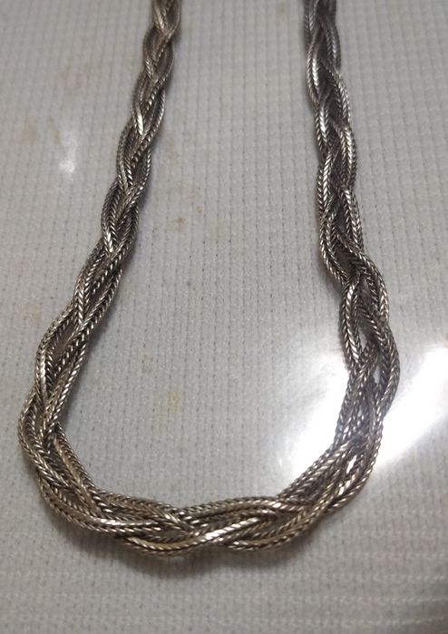 Продам серебряную цепочку и крестик