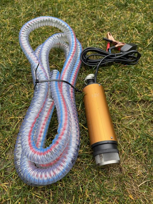 Помпа за източване на гориво 12V