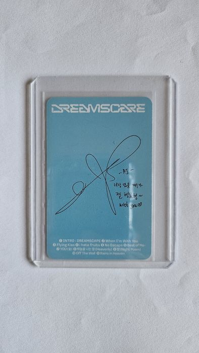 Оригинална картичка Renjun NCT Dream Dreamscape