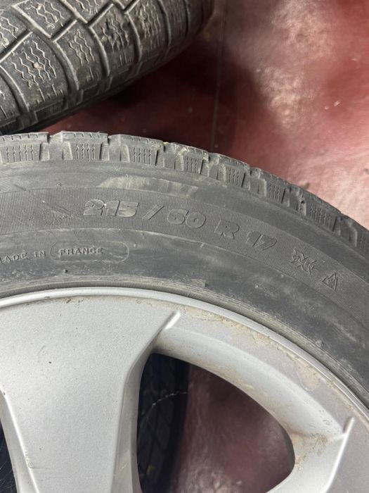 Vand jante bmw x3 17’ cu anvelope michelin iarna