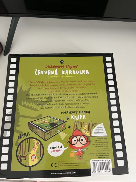 Povestea Scufiței Roșii tip diafilm