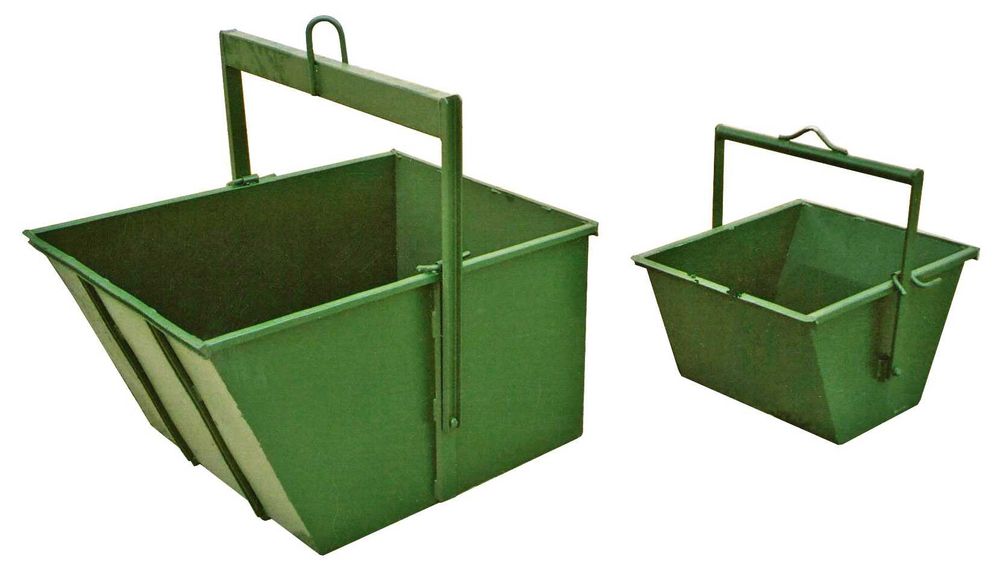 Bena macara cu autodescarcare, bena deseuri constructii