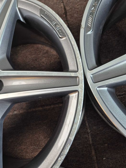 4 Jante Aliaj 5x112 18'' 7.5J ET 44 - OEM Mercedes C-Class W205 W206 AMG - V-Class Vito Viano A-Class W177 CLA AMG Gla AMG CA NOI