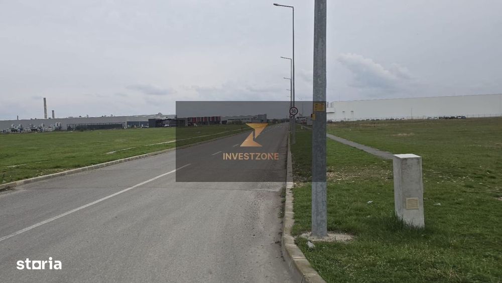 InvestZone vinde teren  in  zona parcul industrial 1 Oradea