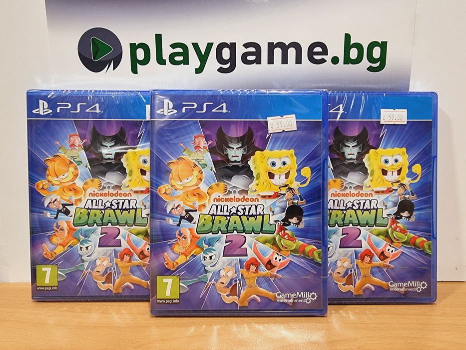 Чисто нова игра Nickelodeon All Star Brawl 2 за PS4