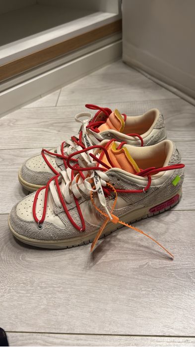 Nike x Off-White Dunk Low, Lot 40