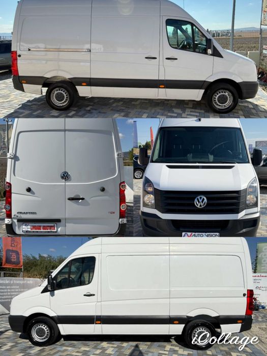 *RATE*Volkswager Crafter Lung inalt L2H2 2.0 TDI 163Cp 07/2016 Euro5 Clima camera marsalier 6+1 trepte TVA Deductibil import Germania impecabila!