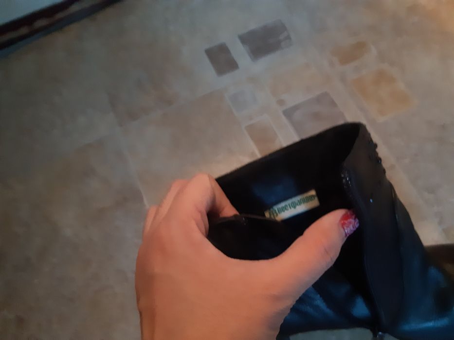 Новые батильоны кожаные демисезонные