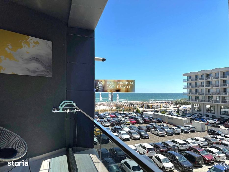 Apartament 2 camere Stefan Building Mamaia Nord Vedere la Mare Parcare — fotografia 1