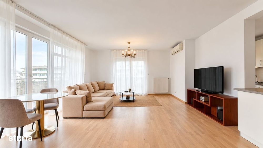 For Rent | Spacious 3-Room Apartment | 49 sqm Terrace | Băneasa