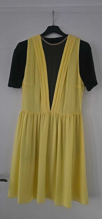 Rochie galbena Poema 40